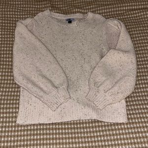 pink oversized sweater